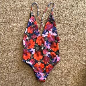 GUC Lagos Floral One-Piece Swimsuit 🌈 🌈